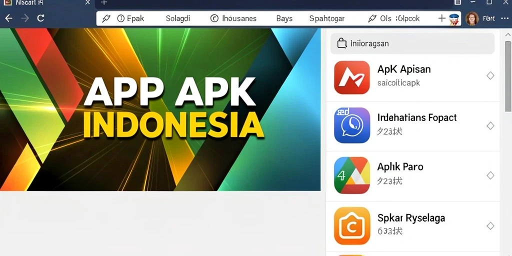 Tampilan awal yang menarik dan interaktif.