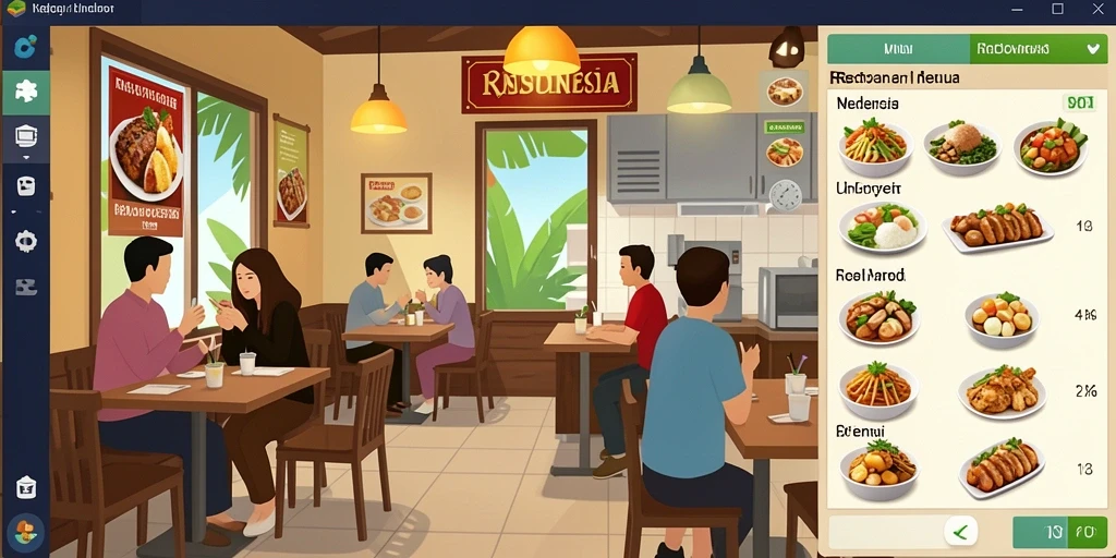 Tampilan antarmuka yang memudahkan navigasi.