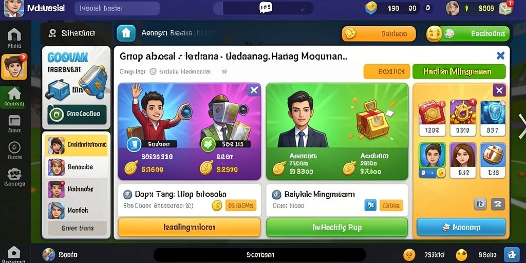 Tampilan layar awal yang menarik.