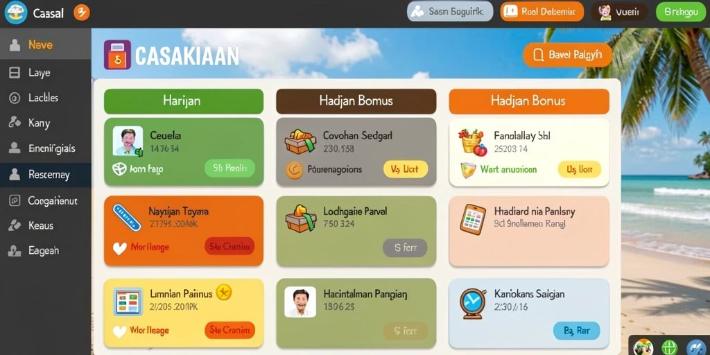Tampilan antarmuka DEPO89 yang ramah pengguna.