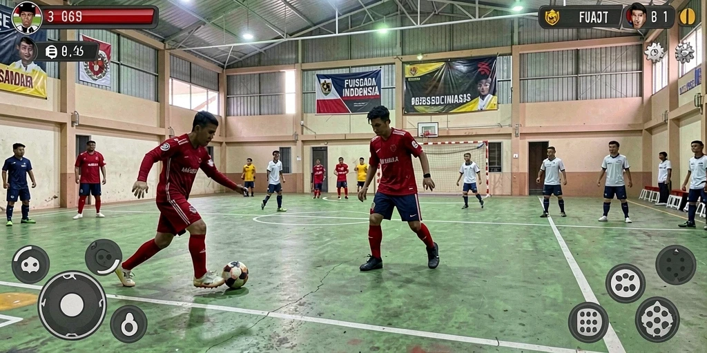 Tampilan antarmuka yang intuitif dan menarik.