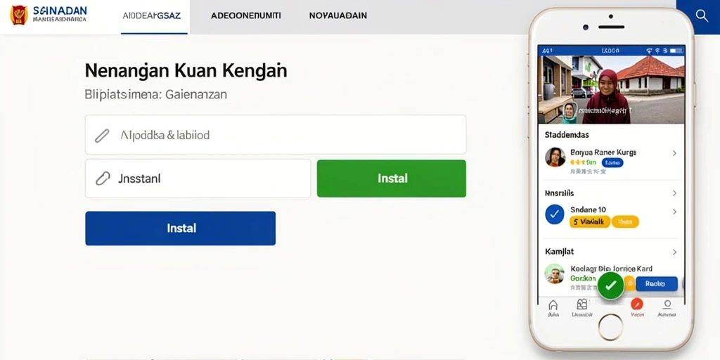 Tampilan awal aplikasi JAYASLOT yang menarik.