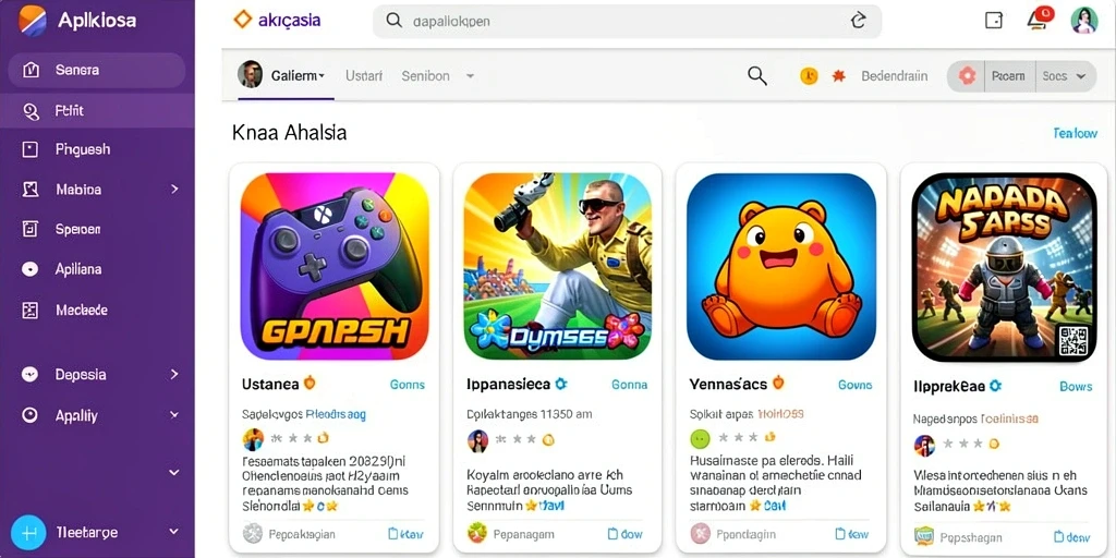 Tampilan antarmuka yang sederhana dan menarik.