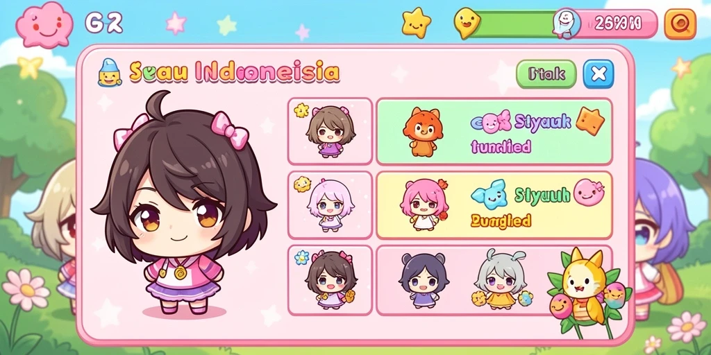 Tampilan antarmuka yang menarik dan mudah digunakan.