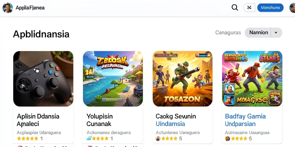 Tampilan awal yang menarik dan ramah pengguna.
