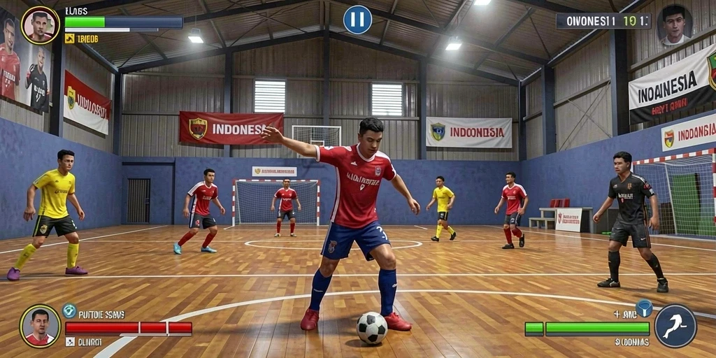 Tampilan antarmuka yang intuitif dan menarik.