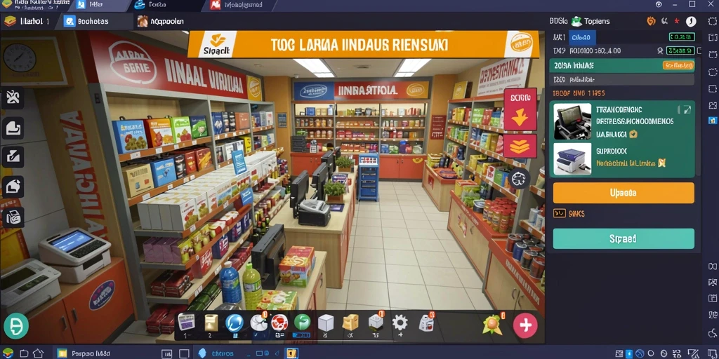Screenshot menunjukkan karakter utama dalam aksi.