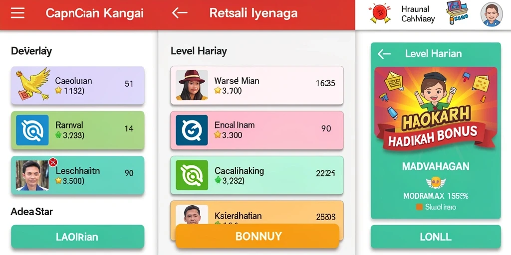 Tampilan antarmuka yang menarik dan responsif.
